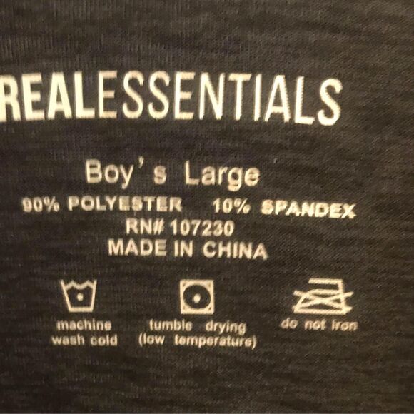 Real Essentials Boys Size Large Lightweight Hoodie Polyester/Spandex Red - Picture 2 of 3